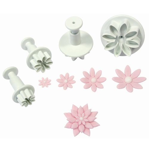 PME DAISY MARGUERITE PLUNGER CUTTER SET 4