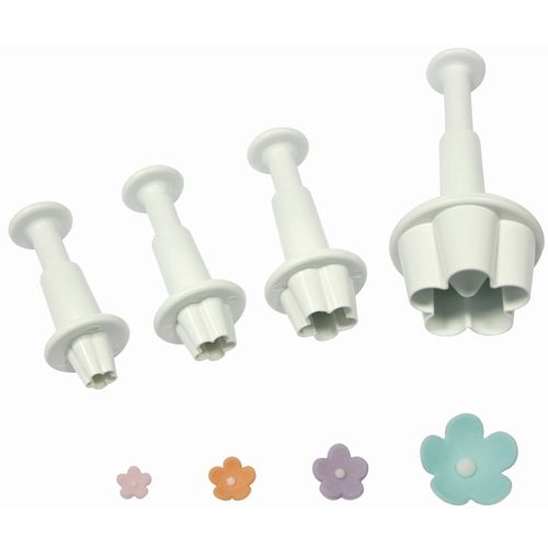 PME FLOWER BLOSSOM PLUNGER CUTTER SET4